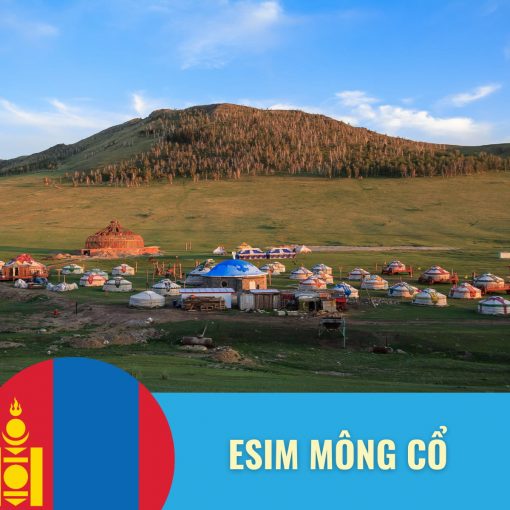 eSIM Mông Cổ Visana