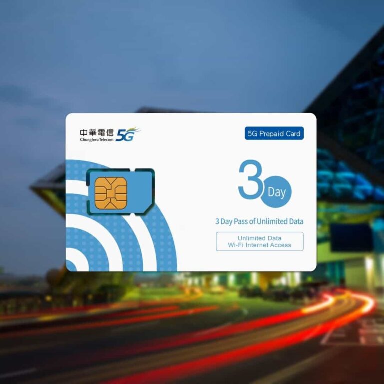 Sim du lịch Đài Loan phổ biến hiện nay gồm sim 4g/5g và sim nghe gọi