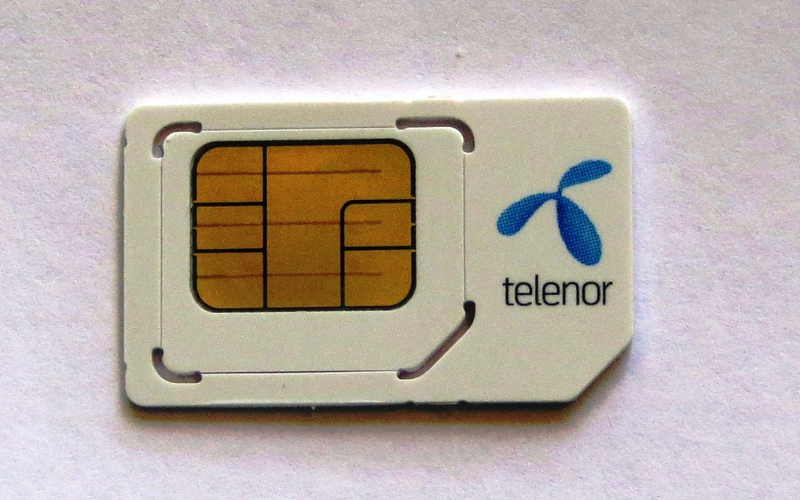 Sim du lịch Na Uy Telenor