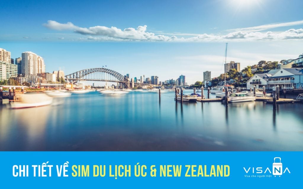 Kinh nghiệm mua sim du lịch Úc và New Zealand