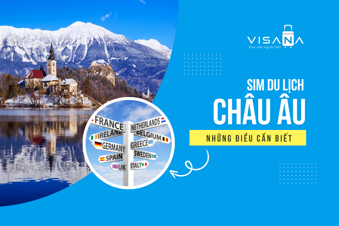 Sim du lịch Châu Âu