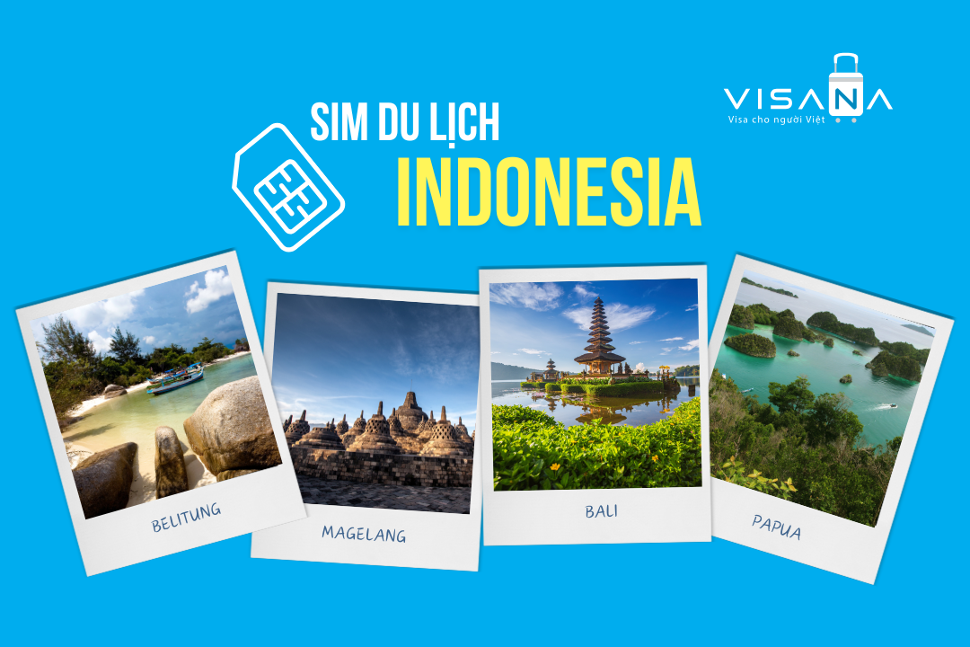 Chi tiết về sim du lịch Indonesia