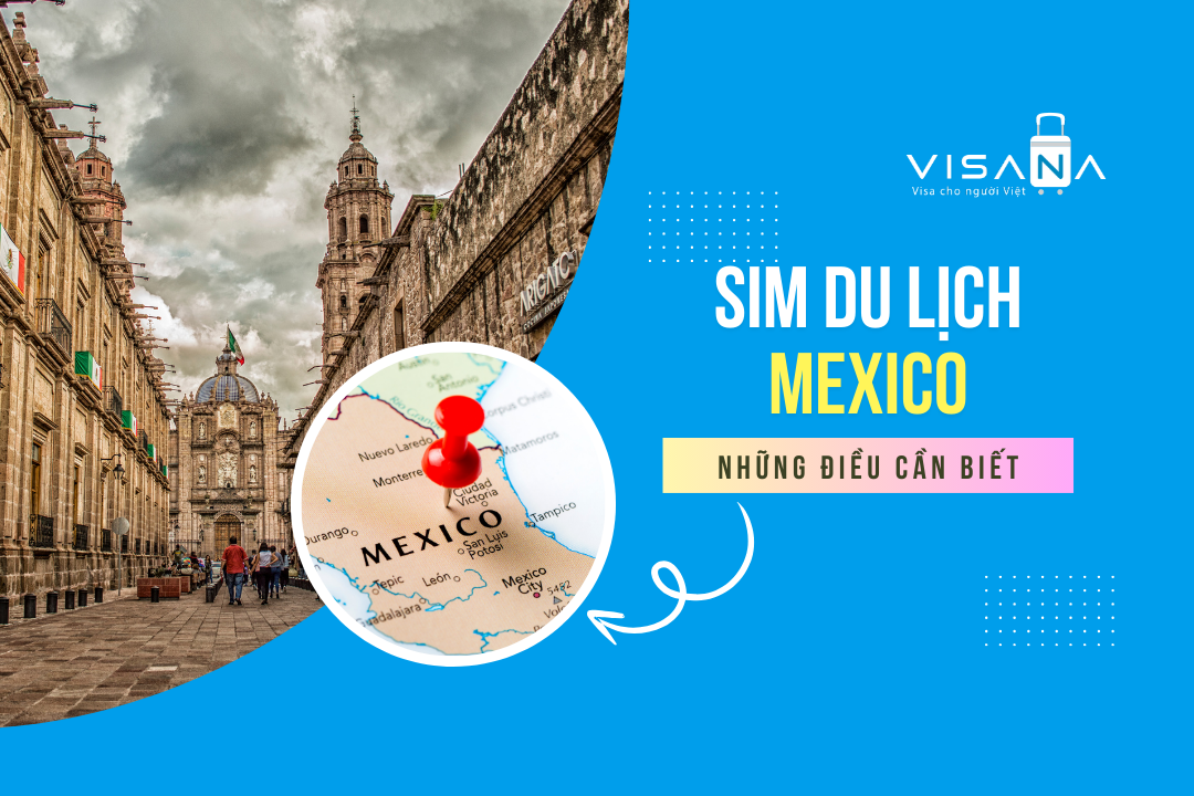 Sim du lịch Mexico