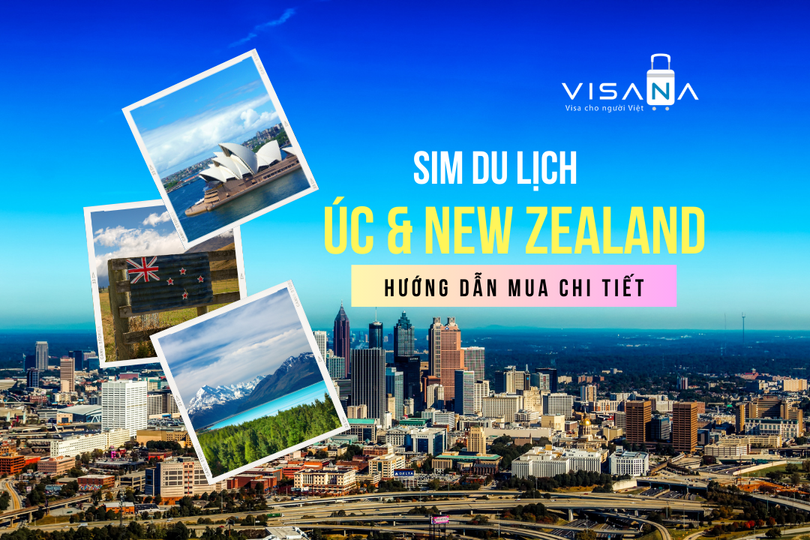 Sim du lịch Úc và New Zealand