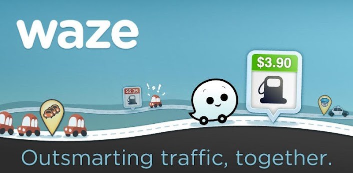 Ứng dụng du lịch Wazes Social GPS Map and Traffic