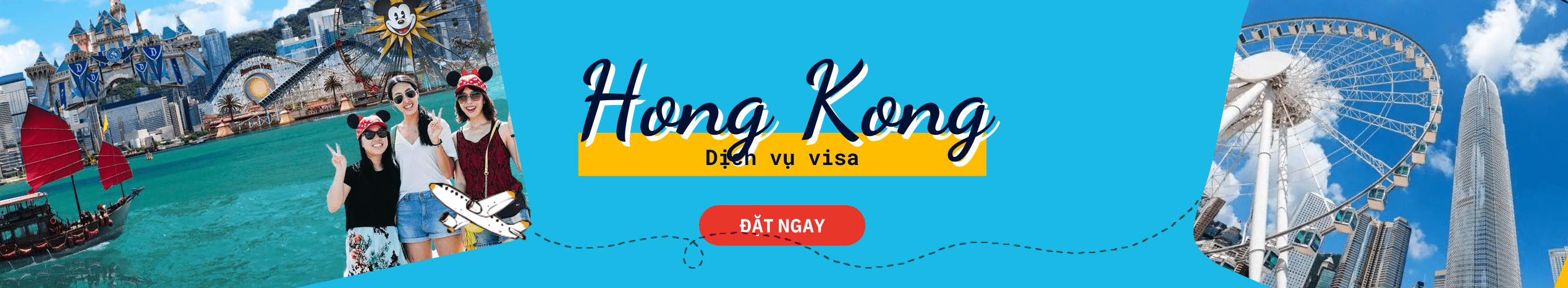 Dịch vụ hỗ trợ làm Visa Hong Kong du lịch & công tác