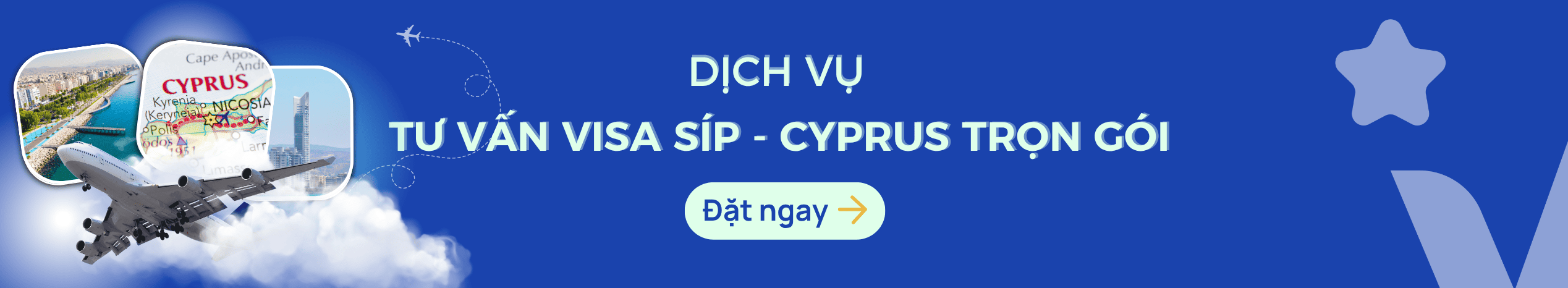 Dịch vụ xin Visa Síp du lịch & công tác