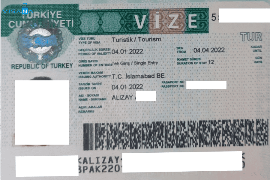 Thời hạn, thời hiệu visa Thổ Nhĩ Kỳ visana