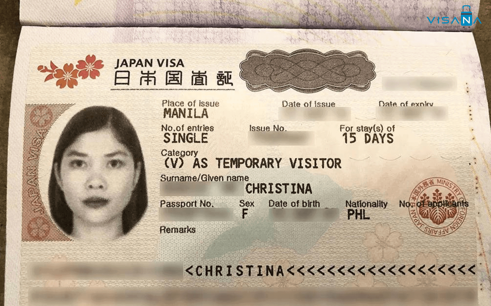 visa du lịch nhật bản là gì visana