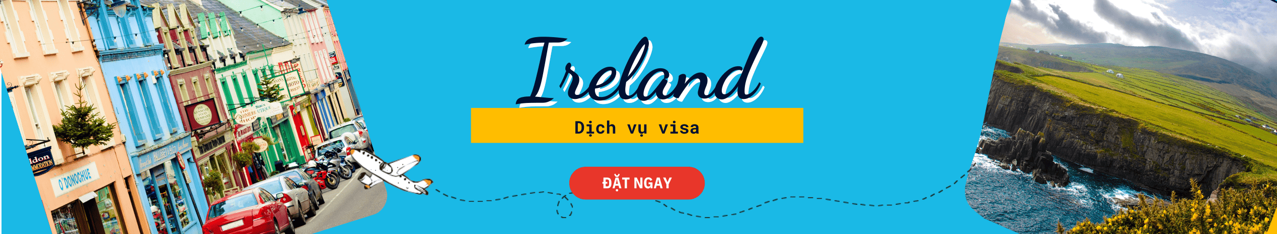 Hỗ trợ làm Visa Ireland trọn gói, nhanh chóng