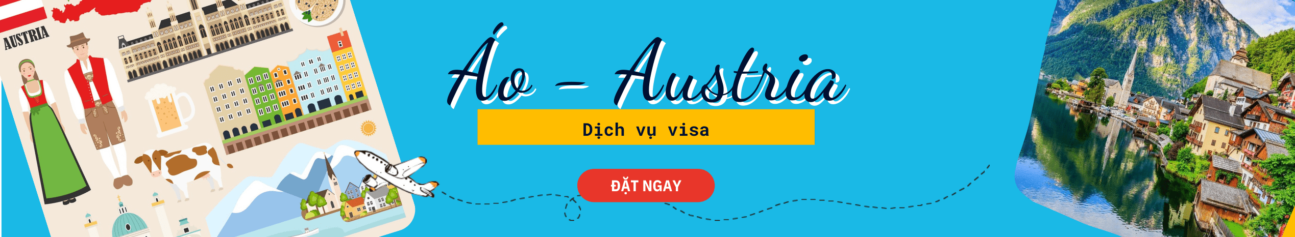 Dịch vụ hỗ trợ làm Visa Áo du lịch, công tác và thăm thân