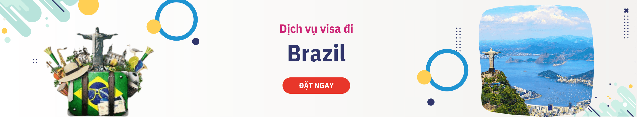 Hỗ trợ xin Visa Brazil du lịch, công tác & thăm thân