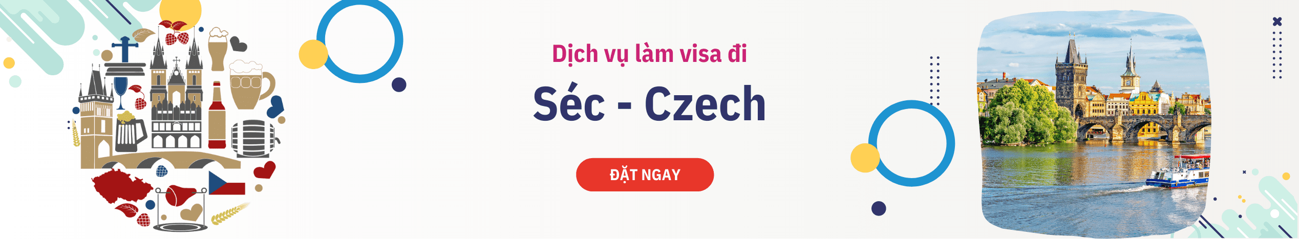 Hỗ trợ tư vấn xin Visa Séc du lịch & công tác