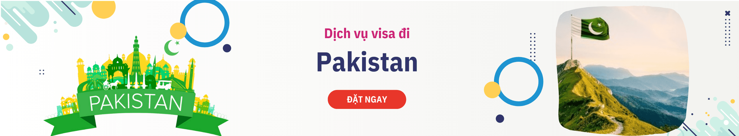 Dịch vụ hỗ trợ xin Visa Pakistan du lịch & công tác