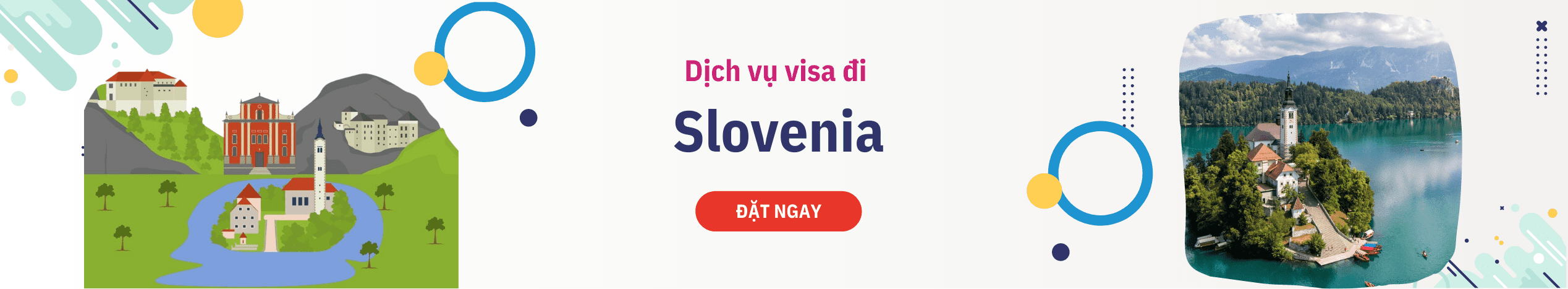 Hỗ trợ xin Visa Slovenia du lịch, công tác & thăm thân