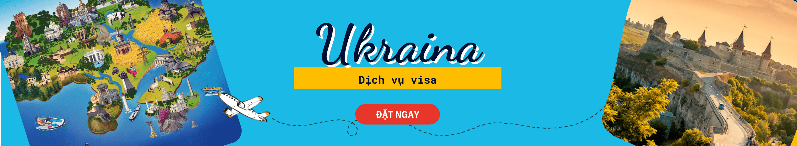 Dịch vụ xin Visa Ukraina du lịch & công tác