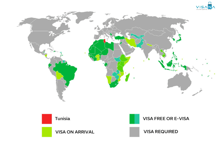 các quốc gia đủ điều kiện làm e-visa Tajikistan visana