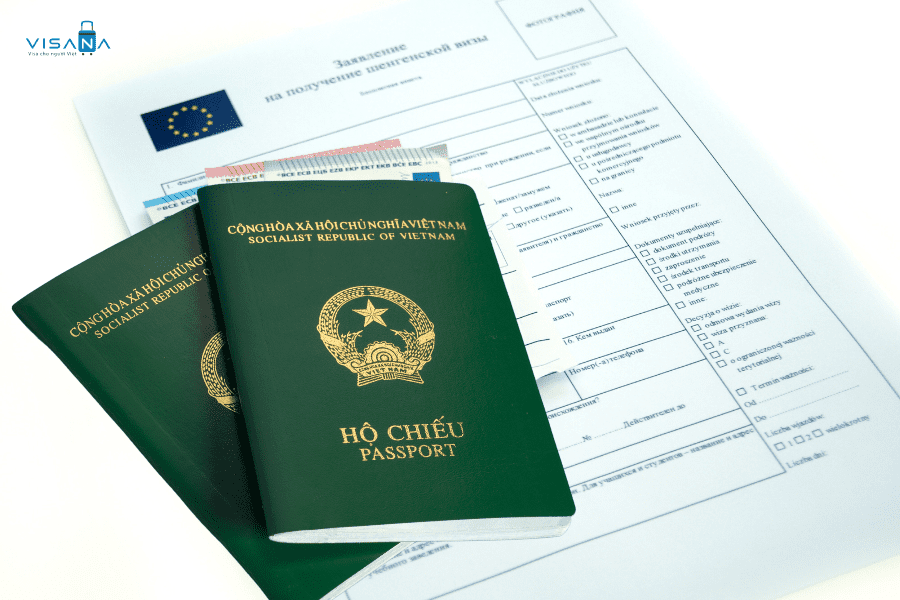 giấy tờ xin visa hungary visana