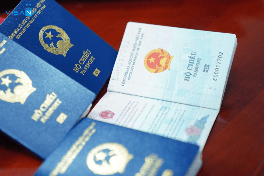 hồ sơ cấp hộ chiếu gắn chíp điện tử trong nước visana
