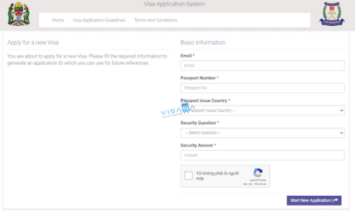Quy trình thủ tục xin e-visa Tanzania visana1