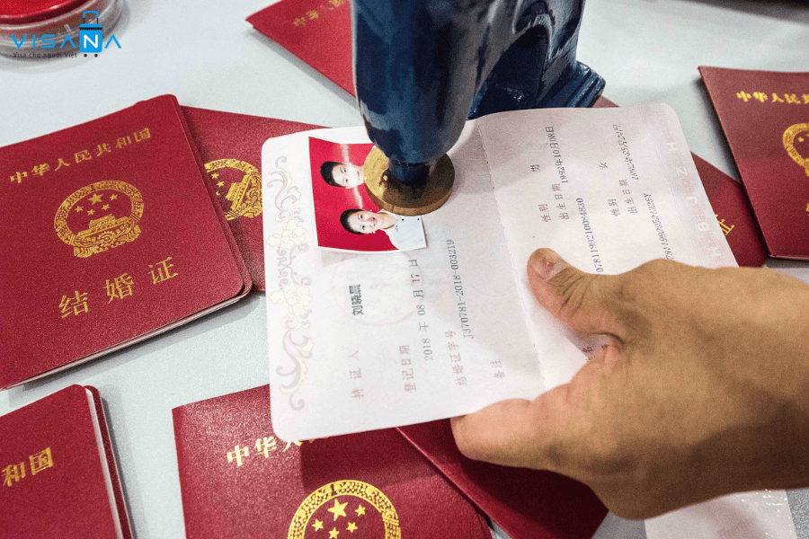 Điều kiện xin visa kết hôn Trung Quốc visana