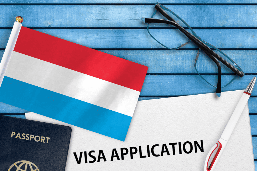 đối tượng xin visa Luxembourg visana