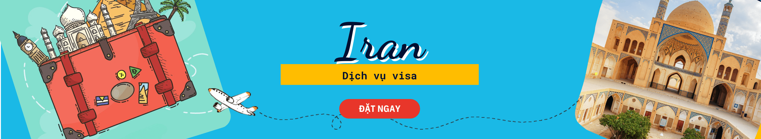 Dịch vụ hỗ trợ xin Visa Iran du lịch trọn gói
