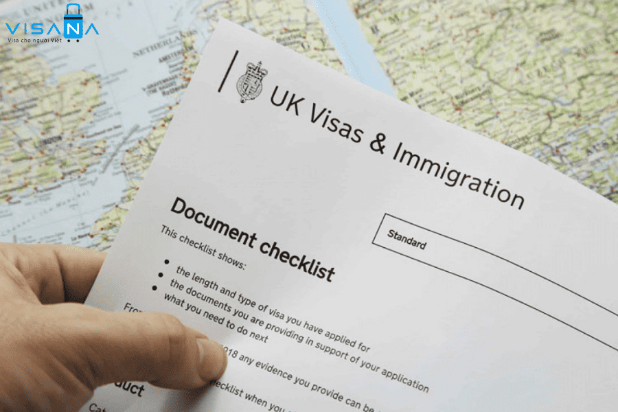 Hồ sơ giấy tờ xin visa du học hè Anh quốc visana