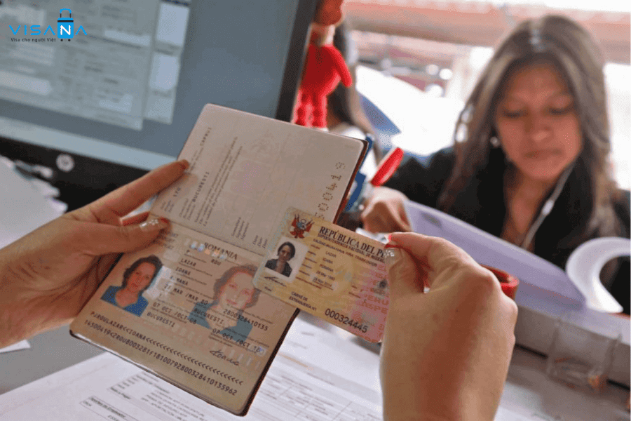 hồ sơ xin visa peru visana