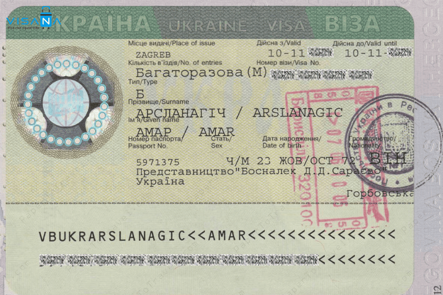 hình ảnh Visa ukraine visana