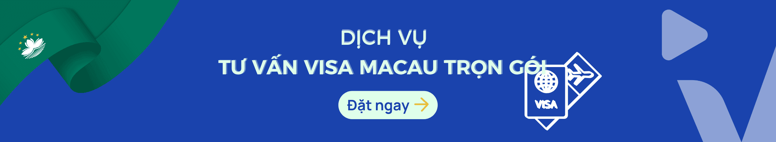 Dịch vụ hỗ trợ làm Visa Macau du lịch & công tác