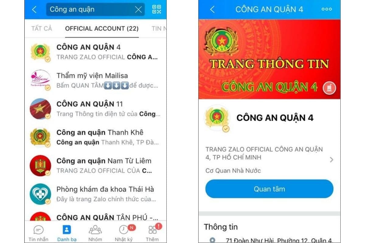 Làm căn cước công dân qua Zalo nhanh chóng 