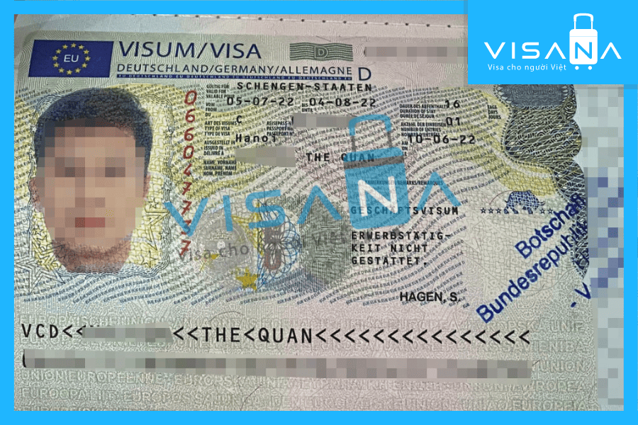 các loại visa Đức