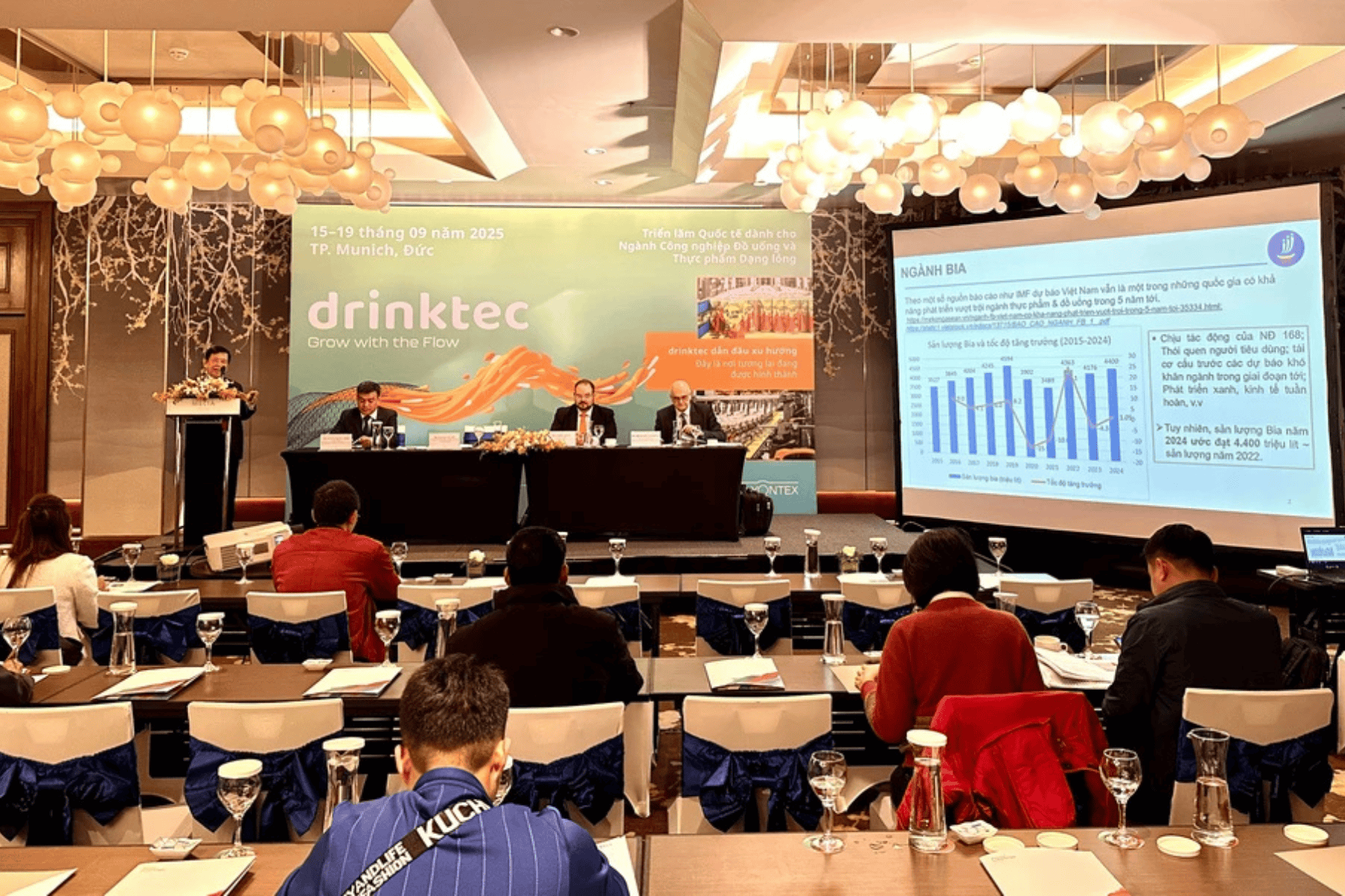 doanh nghiệp Việt Nam tham gia Drinktec