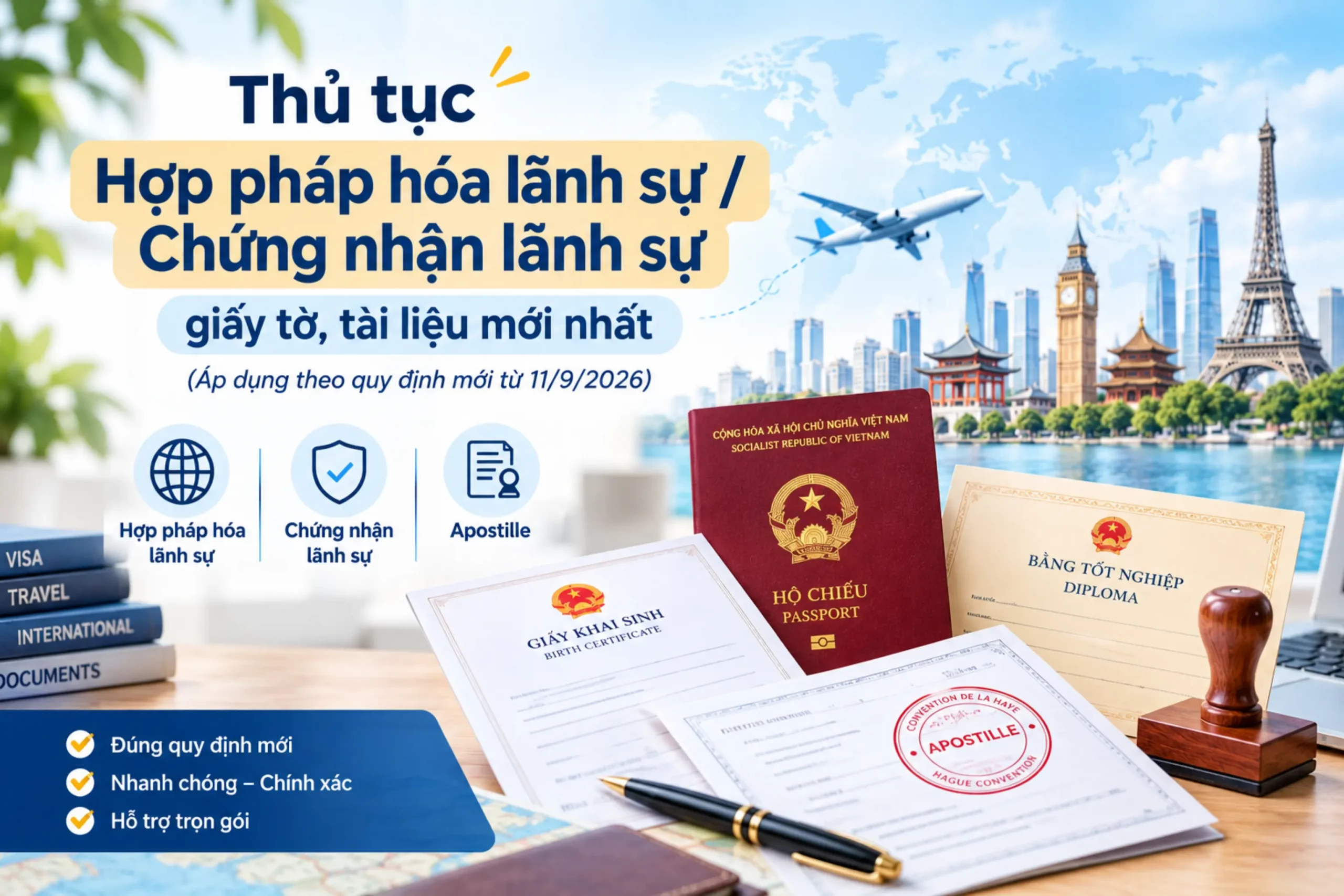 Thủ tục Hợp pháp hóa lãnh sự