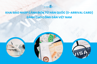 Chi tiết về khai báo nhập cảnh điện tử Hàn Quốc (e-arrival Card) cho công dân Việt Nam