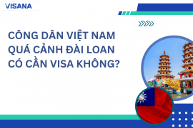 Công dân Việt Nam quá cảnh Đài Loan có cần visa không?