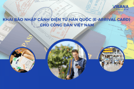Chi tiết về khai báo nhập cảnh điện tử Hàn Quốc (e-arrival Card) cho công dân Việt Nam