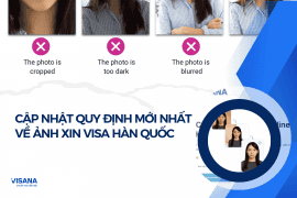 Cập nhật quy định mới nhất về ảnh xin visa Hàn Quốc