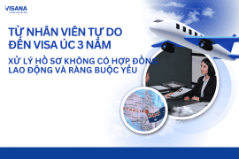 Từ nhân viên tự do đến visa Úc 3 năm: Xử lý hồ sơ không có Hợp đồng lao động và ràng buộc yếu