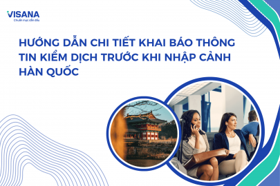 Hướng dẫn chi tiết khai báo thông tin kiểm dịch trước khi nhập cảnh Hàn Quốc
