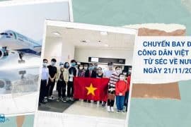 Cập nhật: Chuyến bay hồi hương từ Séc về Việt Nam