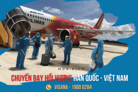 Lịch chuyến bay từ Hàn Quốc về Việt Nam mới nhất T1/2022