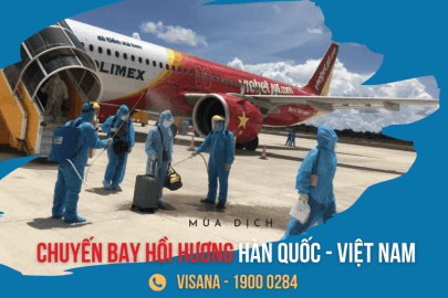 Đặt vé máy bay từ Hàn Quốc về Việt Nam - Lịch bay mới nhất T2/2022