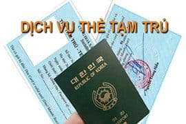 Dịch vụ làm thẻ tạm trú cho người nước ngoài tại Việt Nam
