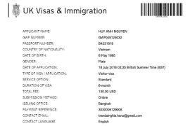 Hướng dẫn chi tiết về cách điền tờ khai xin visa Anh đi du lịch