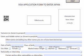 Hướng dẫn điền đơn xin visa Nhật đơn giản và dễ dàng