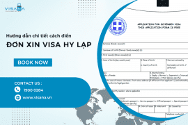 Cách điền đơn xin visa Hy Lạp chi tiết – Cập nhật mới nhất