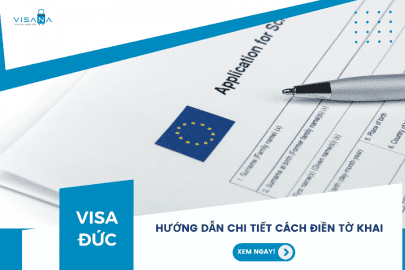 Hướng dẫn chi tiết cách điền tờ khai xin visa Đức online