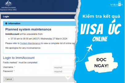 Hướng dẫn chi tiết cách kiểm tra tình trạng visa Úc online 